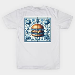 Delft Tile With Fast Food No.3 T-Shirt